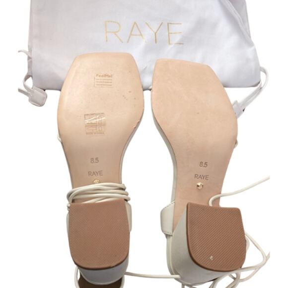 Revolve Raye Voyage Heel in Off White Size 8.5 - Picture 3 of 4